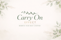 CarryOn Effect Manifest & Affirmation Journal